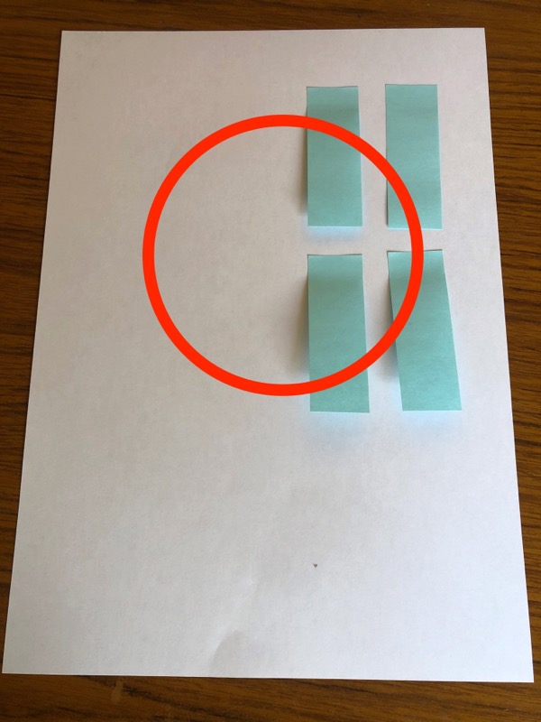 Macで付箋紙に印字する方法：横長付箋紙